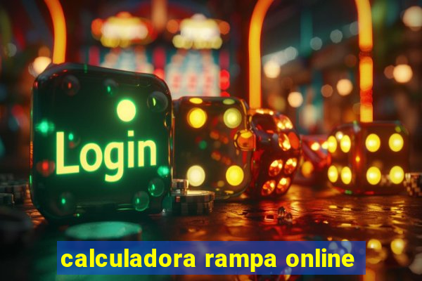 calculadora rampa online